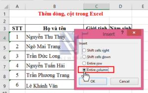 them-dong-cot-trong-excel