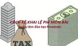 Hướng dẫn cách kê khai lệ phí môn bài năm 2018