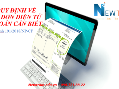 5 Quy định về hóa đơn điện tử kế toán cần biết