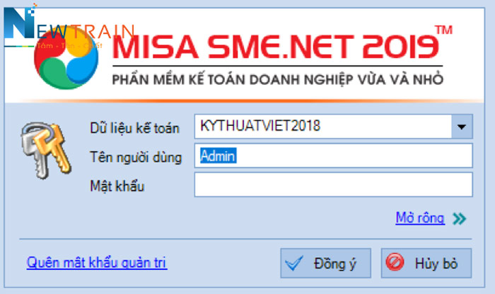 đăng nhập phần mềm misa