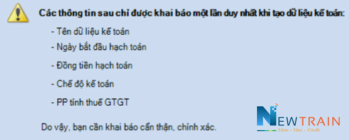 lưu ý khai báo misa