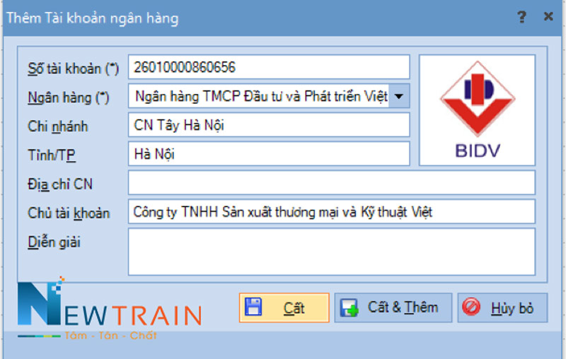 misa nhập tài khoản ngân hàng 2
