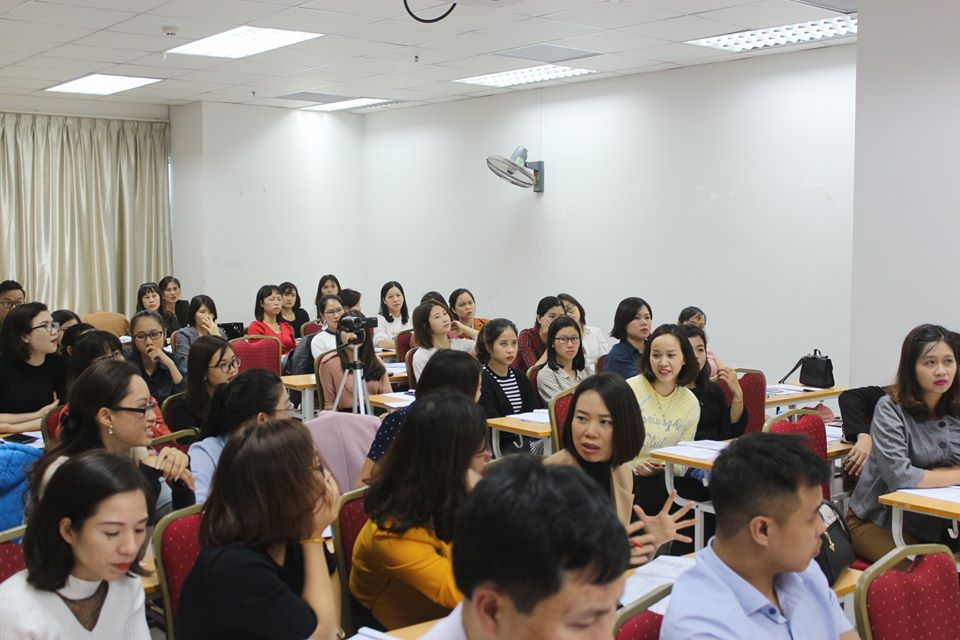Lớp học của tập đoàn kế toán Hà Nội luôn thu hút nhiều học viên 